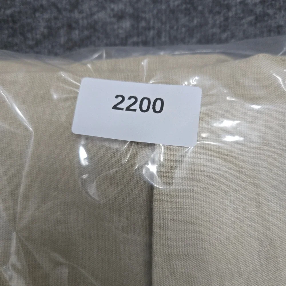 Calvin Klein Linen Trousers Men 34R‎ Casual Beach Wedding Coastal Neutral Preppy